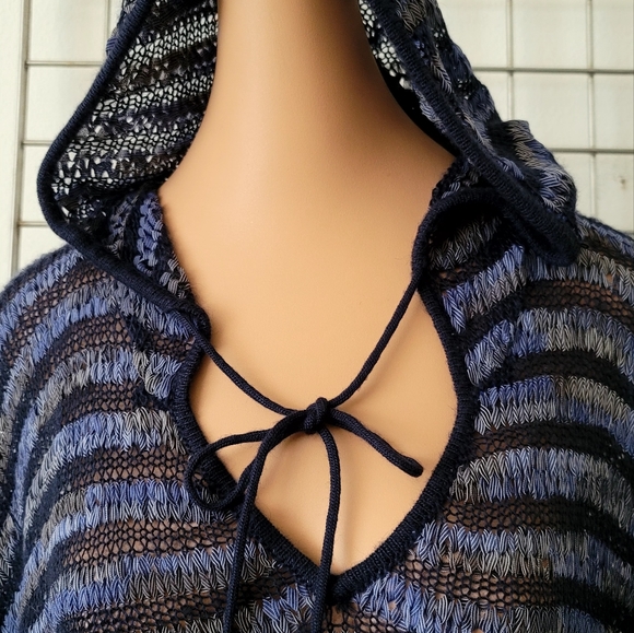 INC INTERNATIONAL CONCEPTS Hooded Sweater Top Size Small / Medium - Picture 3 of 10
